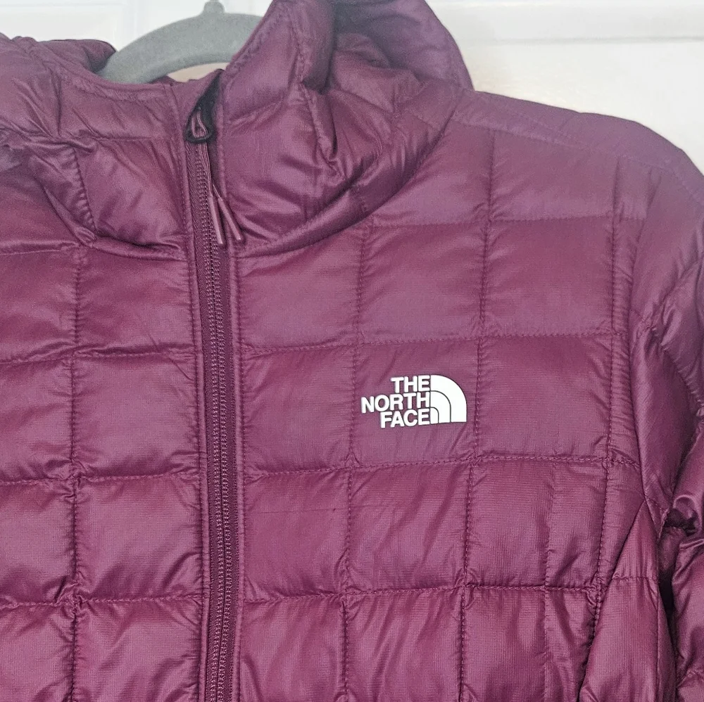 The North Face Thermoball Eco Parka Thigh-length Fitted Quilted Puffer Coat S - Picture 7 of 15